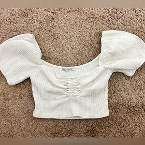 White Zara Blouse